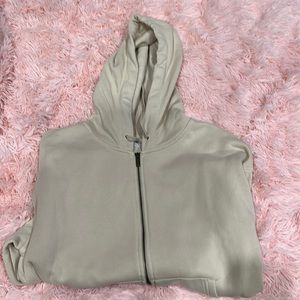 Slouchy Fleece Full-Zip Hoodie for Women